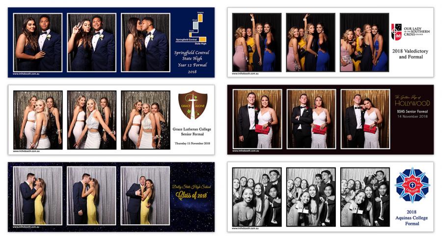 School Formal Photobooth Hire - In the Booth