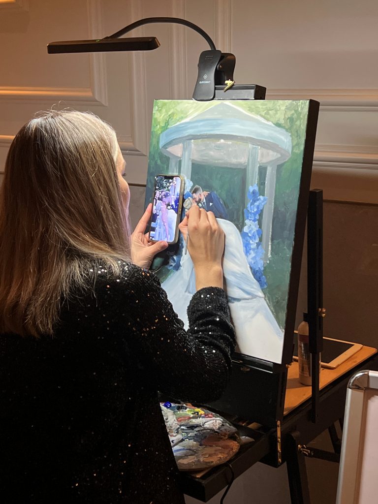 Live Wedding Painter