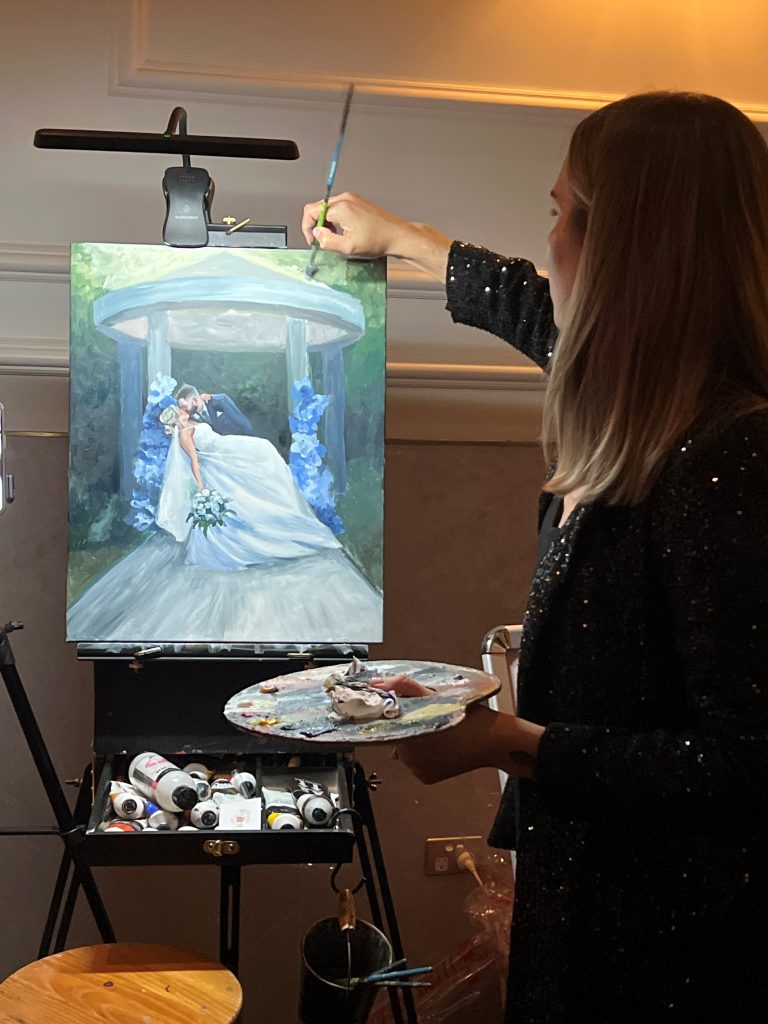 Live Wedding Painter