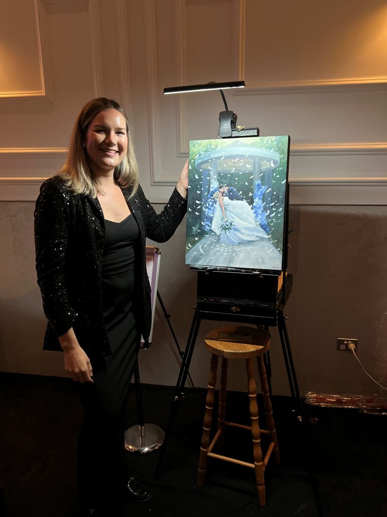 Live Wedding Painting