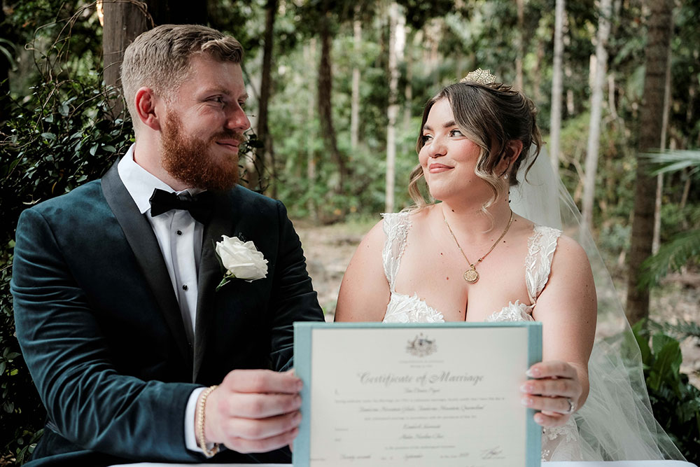 Tamorine Mountain Wedding